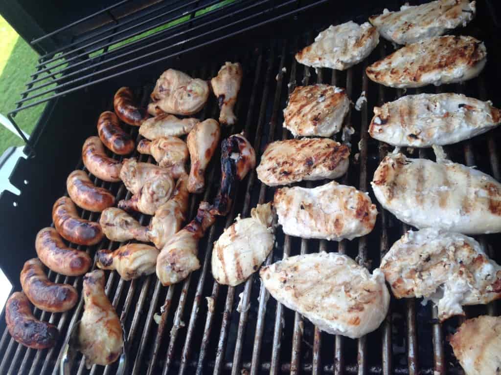 Barbequing can be done all year round.